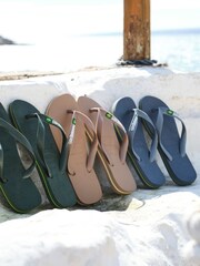 Havaianas Brasil Logo Sandals - Image 8 of 8