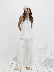 River Island Trägertop mit Spitzenbesatz - Bild 1 von 4