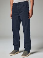 Blue Ink Straight Fit Classic Stretch Jeans - Image 1 of 12