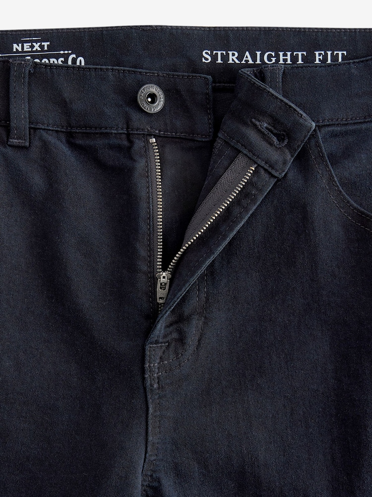 Blue Ink Straight Fit Classic Stretch Jeans - Image 10 of 12