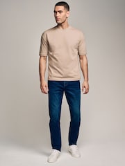 Mid Blue Slim Fit Essential Stretch Jeans - Image 2 of 7