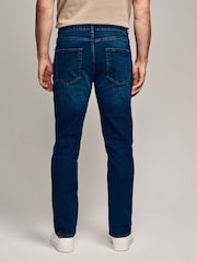 Mid Blue Slim Fit Essential Stretch Jeans - Image 4 of 7