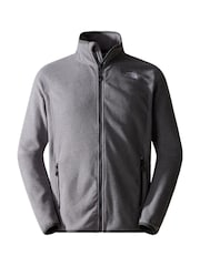 siva - Pulover iz flisa z zadrgo The North Face® Glacier - Slika 5 iz 6
