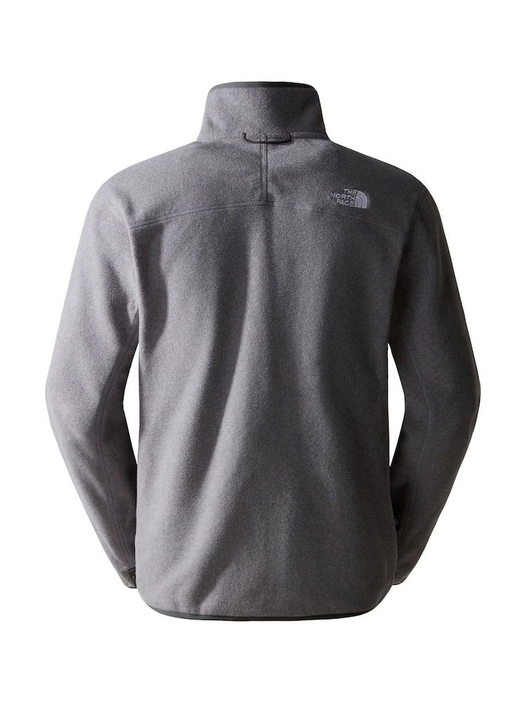 siva - Pulover iz flisa z zadrgo The North Face® Glacier - Slika 6 iz 6