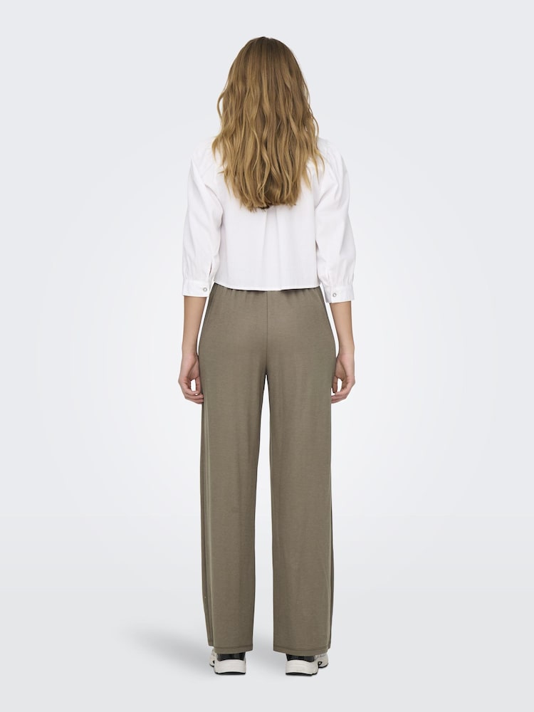 ONLY Jersey Wide Leg Trousers - Image 2 of 5