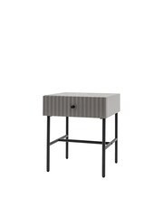 Gallery Home Grey Tetouan 1 Drawer Bedside Table - Image 6 of 6