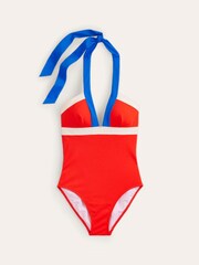 Boden Orange Ithaca Halter Swimsuit - Image 5 of 6