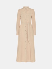 Whistles Blue Estella Shirt Dress - Image 5 of 5