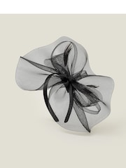 črna - Accessorize Mini Mia Crin Fascinator - Slika 2 iz 4