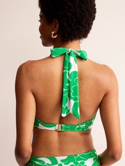 Boden Green Ithaca Halter Bikini Top - Image 3 of 6
