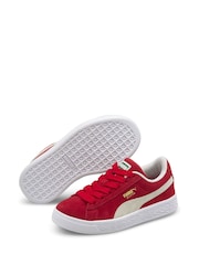 Puma Red Suede Classic XXI Kids Trainers - Image 3 of 6