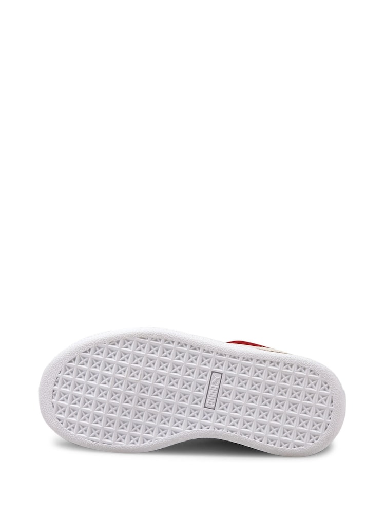 Puma Red Suede Classic XXI Kids Trainers - Image 6 of 6