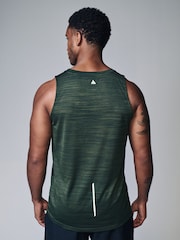 Kaki/vert - T-shirt d'entraînement de gymnastique active - Image 4 of 6