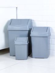 Wham Silver 3 Piece Casa Bin Set - Image 1 of 6