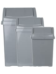 Wham Silver 3 Piece Casa Bin Set - Image 3 of 6