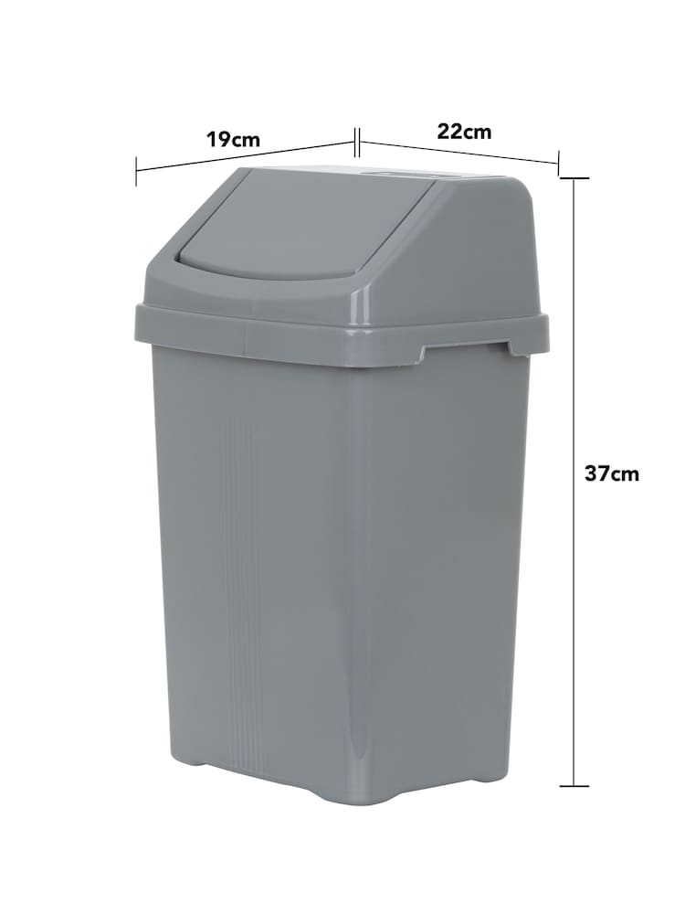 Wham Silver 3 Piece Casa Bin Set - Image 6 of 6