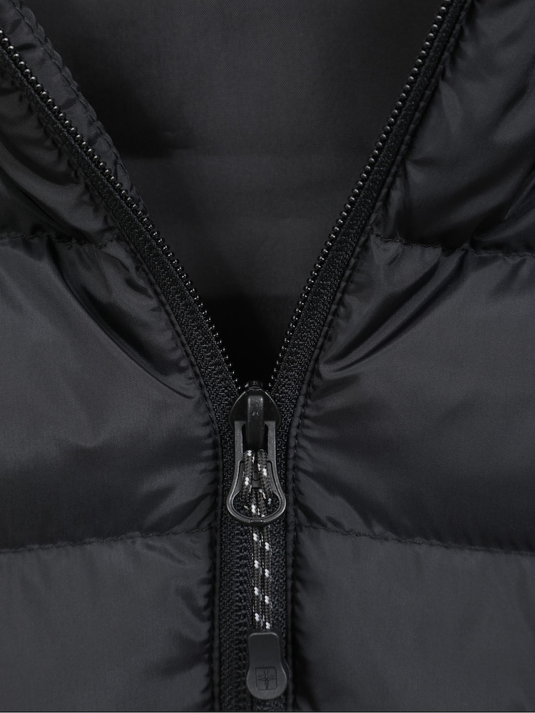 Черный - Mountain Warehouse Seasons Mens Water-Resistant Hooded Padded Gilet - Изображение 9 из 9 Черный - Mountain Warehouse Seasons Mens Water-Resistant Hooded Padded Gilet - Изображение 9 из 9