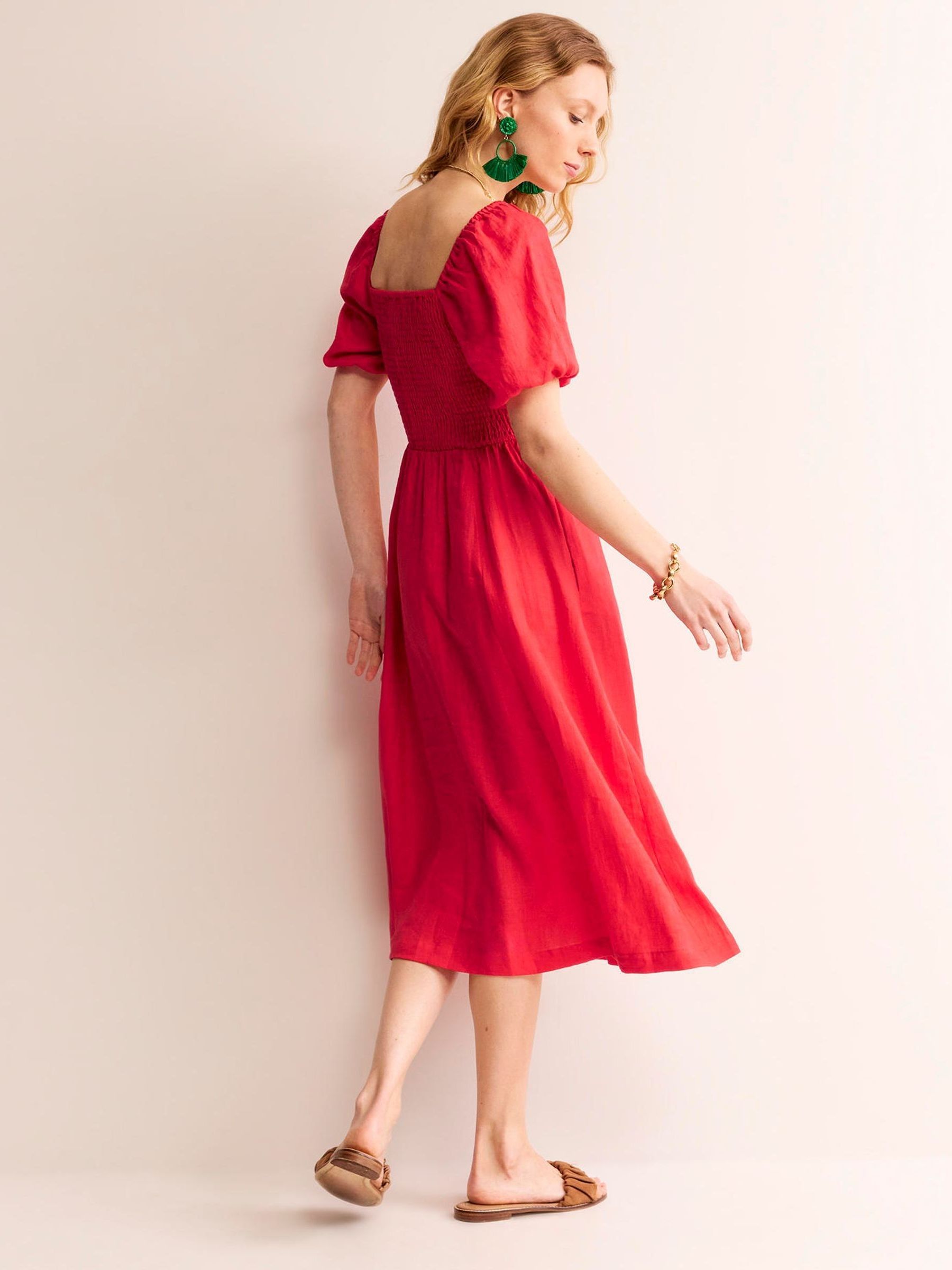 Boden red dress store