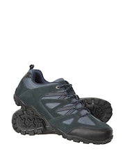 Mountain Warehouse Blue Mens Outdoor III Walking Shoes - Image 3 of 5