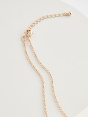 Gold Tone Diamond Y Necklace Made With Recycled Metals - Image 5 of 5