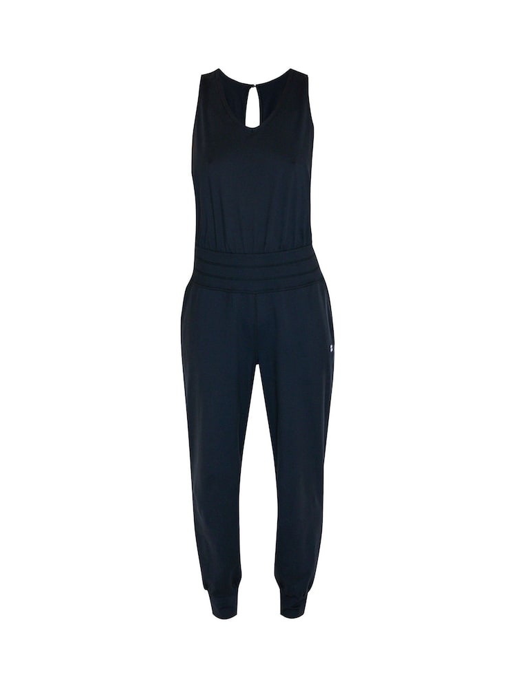 Sweaty Betty Black Gaia Performance Yoga Jumpsuit - Image 7 of 7