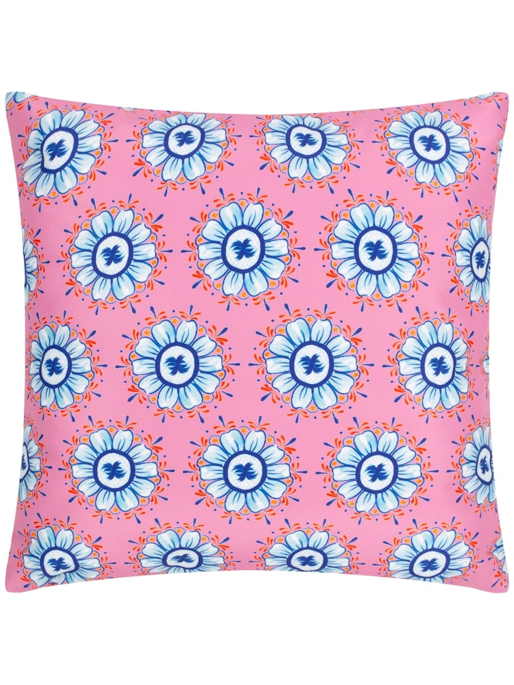 Furn Multicolour Melhoun Floral Outdoor Cushion - Image 2 of 4