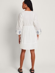 Monsoon bestickter Katie-Kaftan aus 100% Baumwolle - Bild 2 von 5