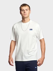 Weiß - Penfield Mens Relaxed Fit Original Logo 100% Cotton T-Shirt - Bild 1 von 7
