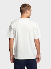 Weiß - Penfield Mens Relaxed Fit Original Logo 100% Cotton T-Shirt - Bild 3 von 7