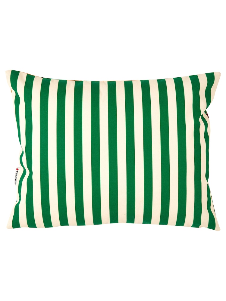 Joe Browns Green Regal Lion Reversible Garden Cushion - Image 5 of 5
