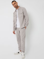Threadbare Grey Luxe Jogger Style Joggers - Image 1 of 4