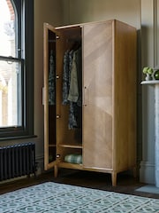 Nina Campbell Light Brown Tedworth Wardrobe - Image 2 of 9