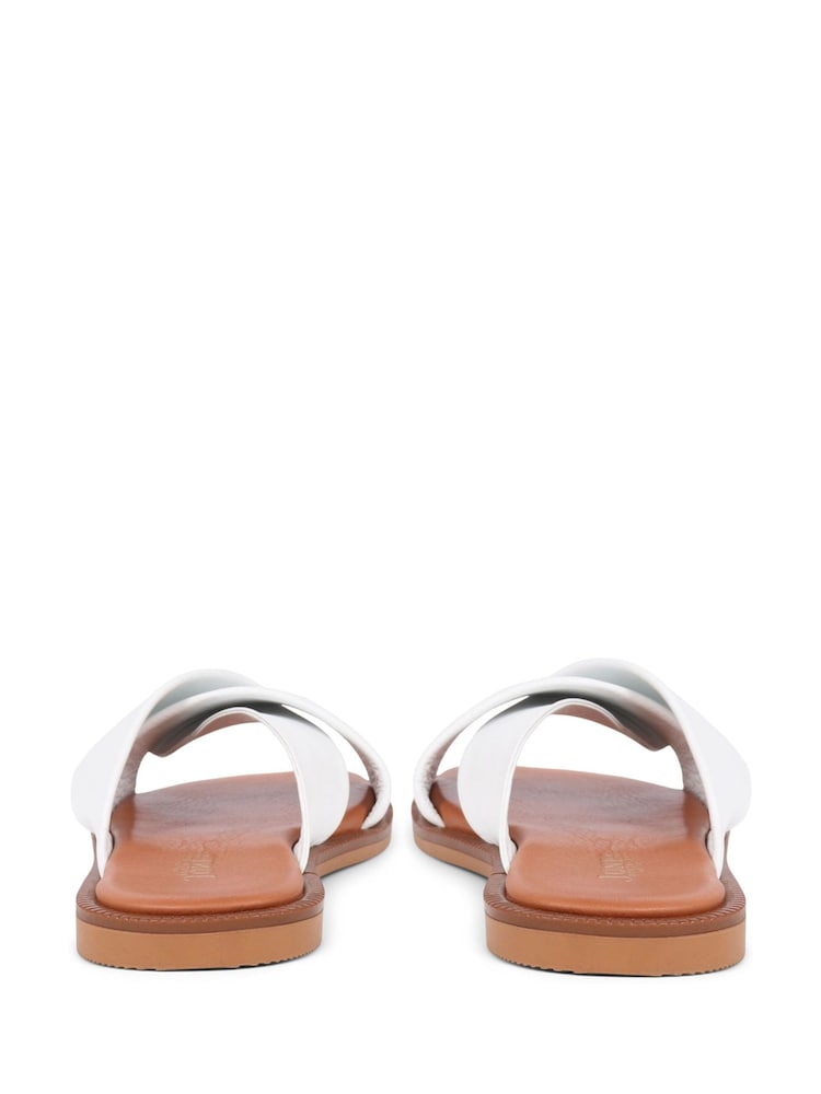 Jones Bootmaker White Hazelle Sandals - Image 4 of 5