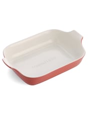 Mauviel 1830 Orange Medium Stoneware Baker Oven Dish - Image 1 of 4
