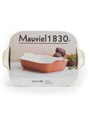Mauviel 1830 Orange Medium Stoneware Baker Oven Dish - Image 2 of 4