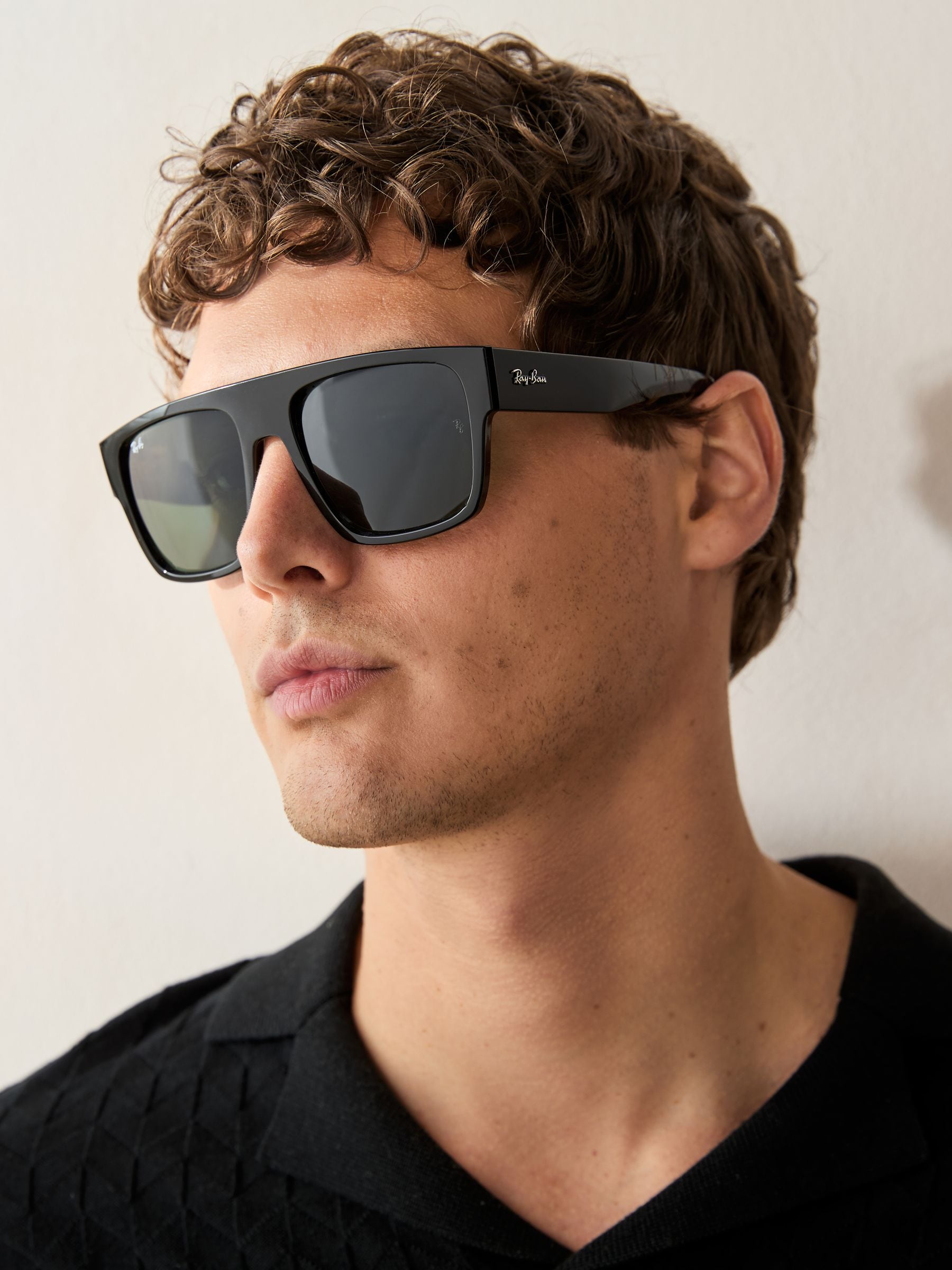 Buy Ray Ban Drifter Rb0360S Square Black Sunglasses from Next Belgium