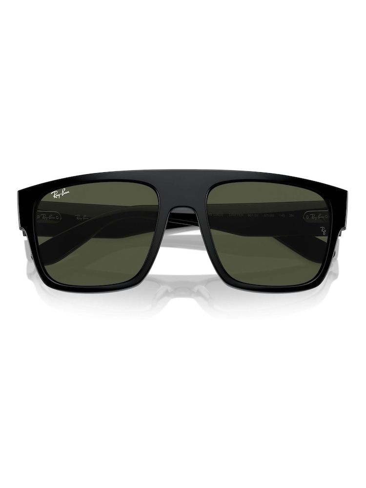 Ray-Ban Drifter Rb0360S Square Black Sunglasses - Image 10 of 10 Ray-Ban Drifter Rb0360S Square Black Sunglasses - Image 10 of 10