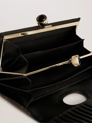 Ted Baker Black Meadela Painted Meadow Bobble Purse - Image 2 of 4