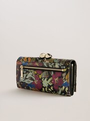 Ted Baker Black Meadela Painted Meadow Bobble Purse - Image 3 of 4