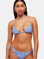 Whistles Blue Ripple Wave Bikini Bottoms - Image 1 of 5
