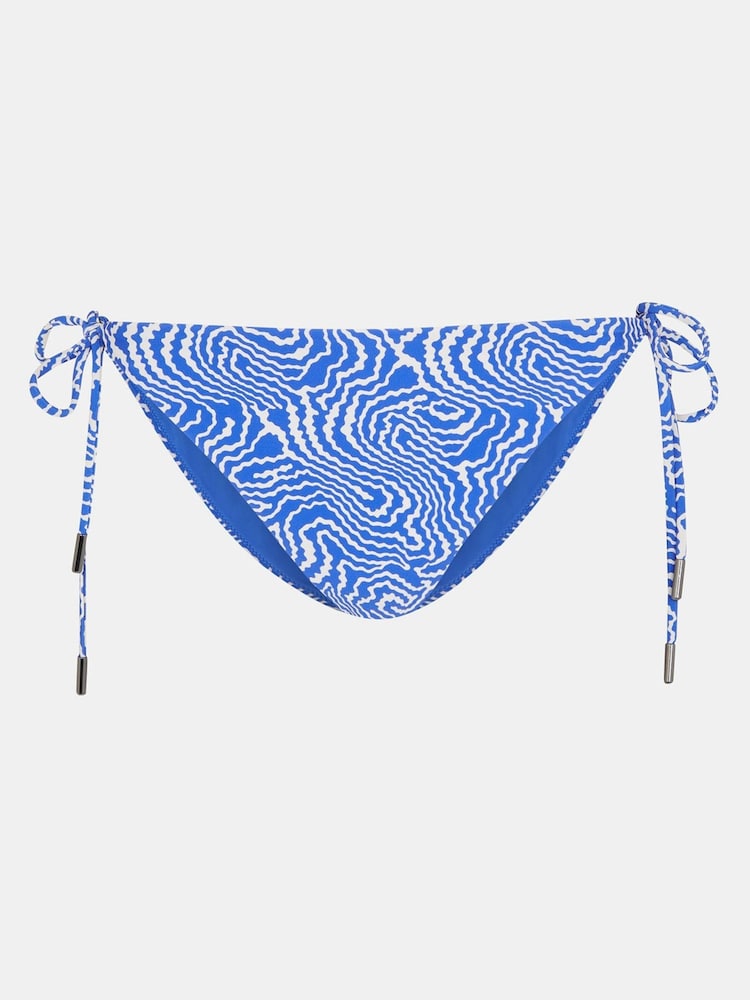 Whistles Blue Ripple Wave Bikini Bottoms - Image 5 of 5