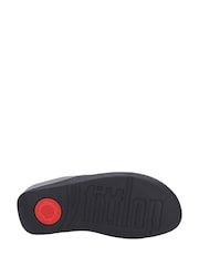 FitFlop Halo Toe Post Black Sandals - Image 8 of 8