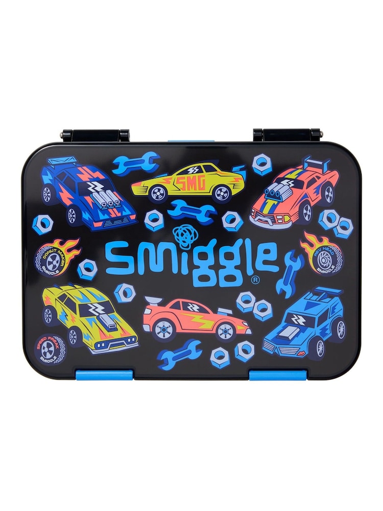 أسود - Smiggle Playtime Medium Bento Lunchbox - صورة 1 من 3 أسود - Smiggle Playtime Medium Bento Lunchbox - صورة 1 من 3