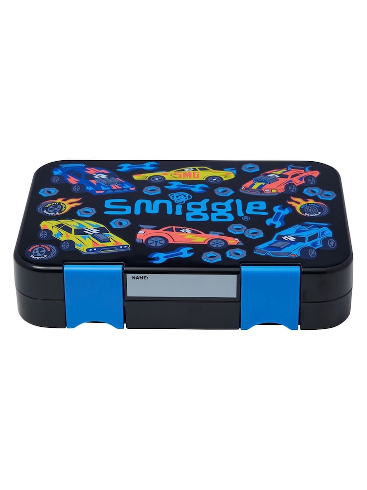 أسود - Smiggle Playtime Medium Bento Lunchbox - صورة 2 من 3 أسود - Smiggle Playtime Medium Bento Lunchbox - صورة 2 من 3