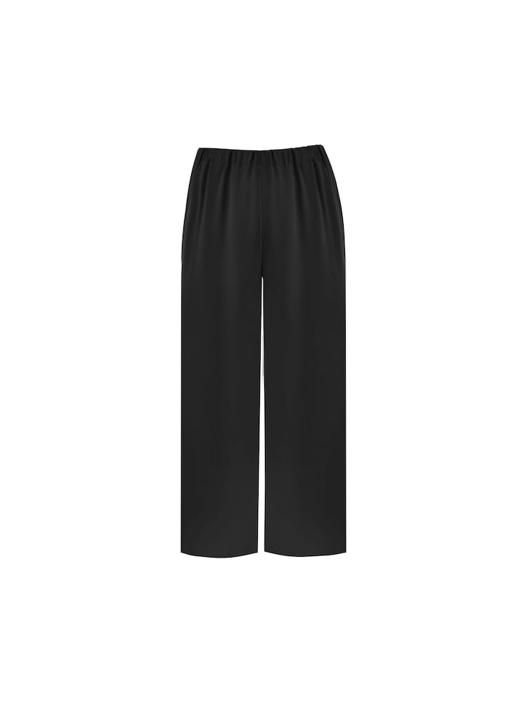 Live Unlimited Black Curve Pull-On Cropped Trousers - Image 5 of 5 Live Unlimited Black Curve Pull-On Cropped Trousers - Image 5 of 5