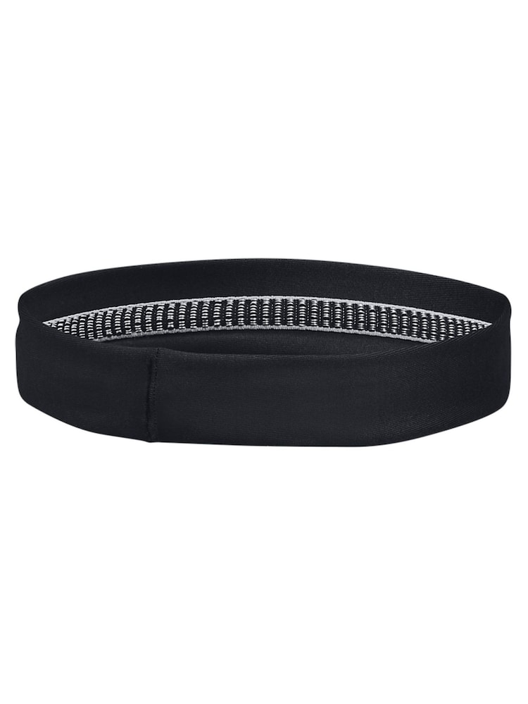 Under Armour Black Blitzing Headband - Image 2 of 2 Under Armour Black Blitzing Headband - Image 2 of 2