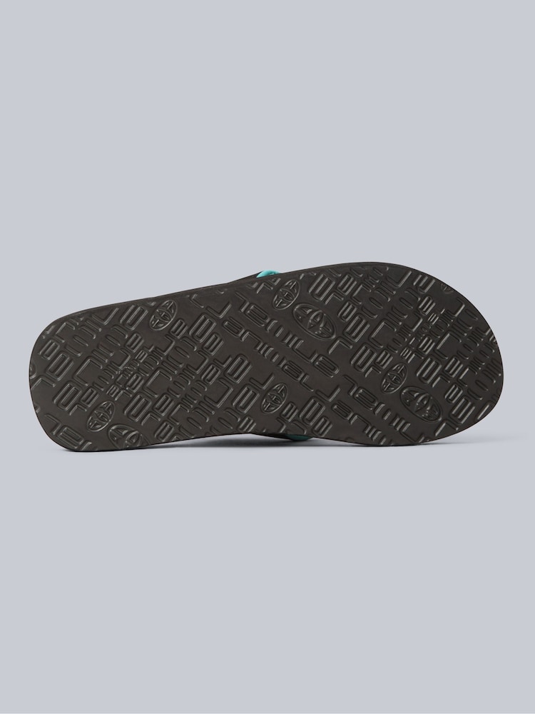 Animal Blue Dark Womens Swish Flip Flops - Image 3 of 5