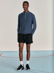 Blue Active Gym Training Quarter Zip Neck - Image 2 of 9