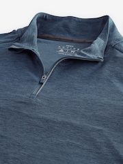 Blue Active Gym Training Quarter Zip Neck - Image 9 of 9