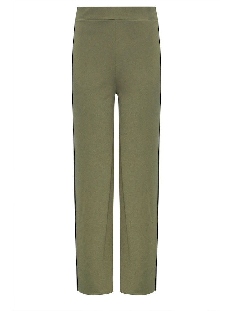 Verde - Pantalones con pernera ancha y raya lateral de Long Tall Sally - Imagen 5 de 5